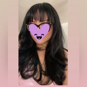 90s layered human hair wig